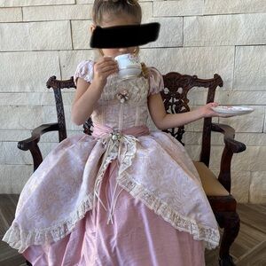 ✨ Pink Victorian Dress (Girls) 💫
